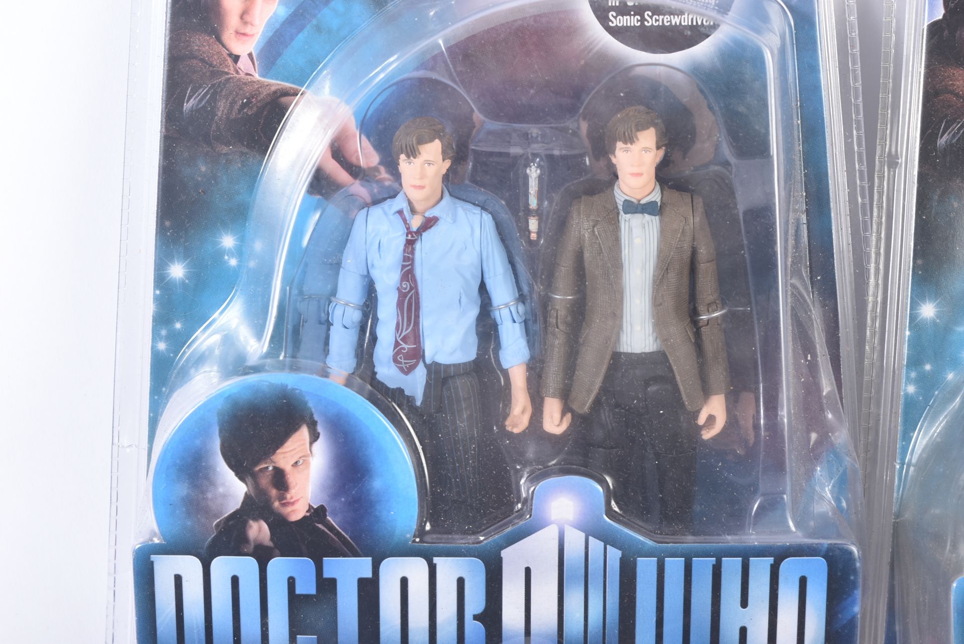 Doctor Who - Character Options - x2 ' The Eleventh Doctor's Crash Set ' twin action figures. Both fa - Image 3 of 4