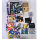 RETRO GAMING - BOXED NINTENDO GAMEBOY WITH GAMES