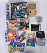 RETRO GAMING - BOXED NINTENDO GAMEBOY WITH GAMES