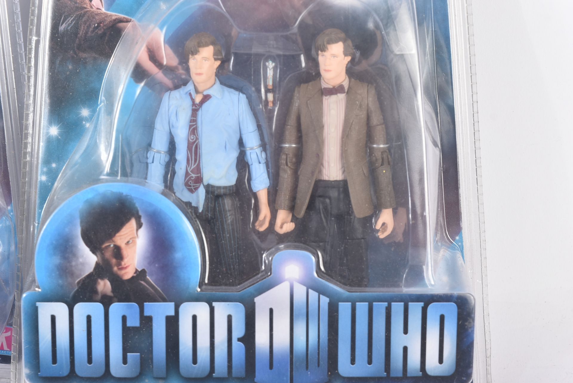 Doctor Who - Character Options - x2 ' The Eleventh Doctor's Crash Set ' twin action figures. Both fa - Image 2 of 4