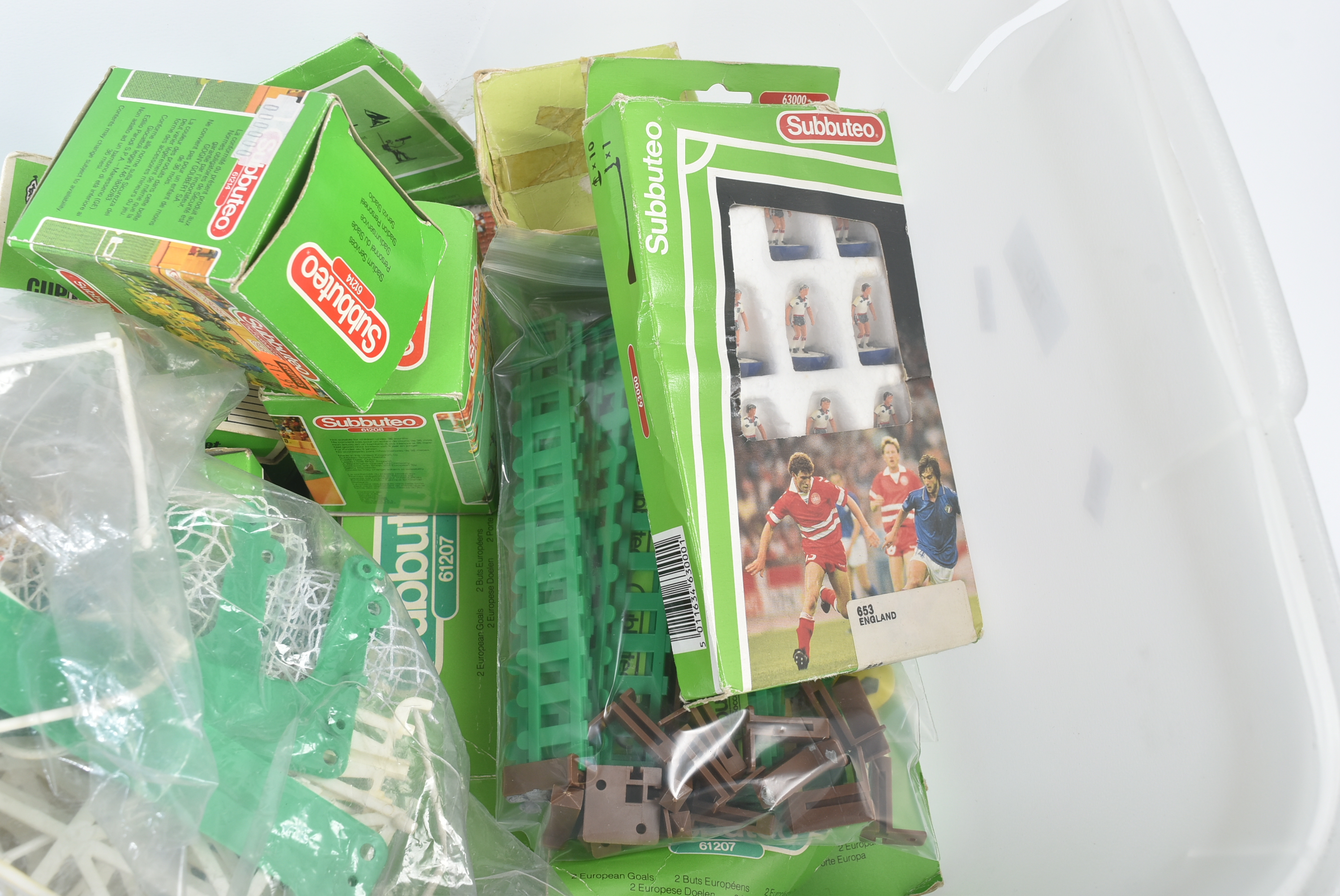 COLLECTION OF ASSORTED SUBBUTEO TABLE TOP FOOTBALL GAME ACCESSORIES - Image 5 of 7