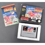 GAMING - SUPER R-TYPE - SNES NINTENDO GAME CARTRIDGE