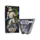 STAR WARS - SANDTROOPER ACTION FIGURE AND STAR WARS TOPPS CANDY