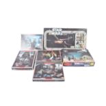 STAR WARS - COLLECTION OF VINTAGE JIGSAW PUZZLES & GAME