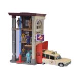 GHOSTBUSTERS - VINTAGE KENNER FIREHOUSE , ECTO 1 & ACTION FIGURES