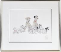 WALT DISNEY – 101 DALMATIANS (1961) – SERICEL / CEL ARTWORK