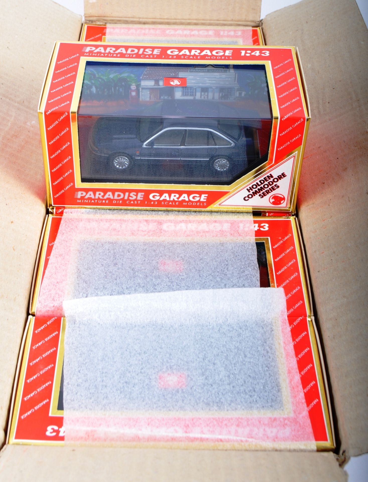 PARADISE GARAGE SERIES TRADE BOX DIECAST MODEL CARS