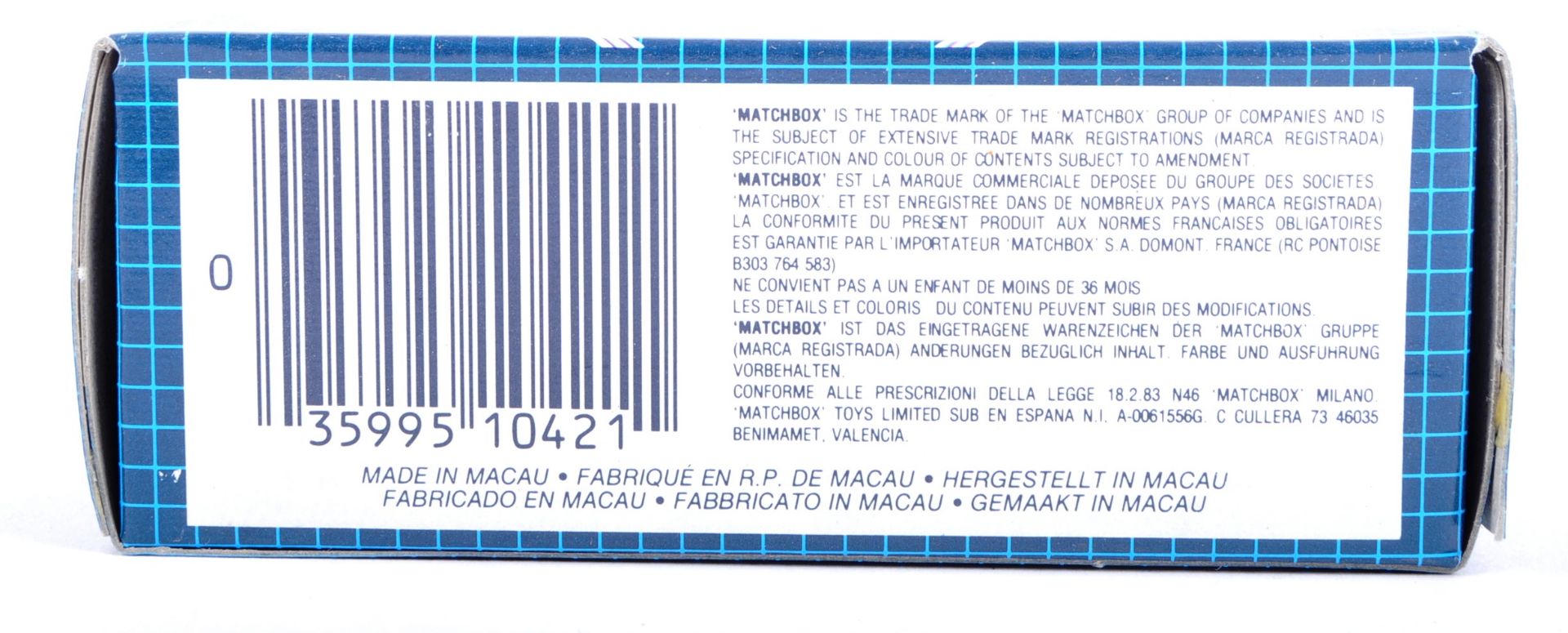 MATCHBOX 1-75 SERIES TRADE BOX DIECAST MODEL CARS - Image 4 of 5