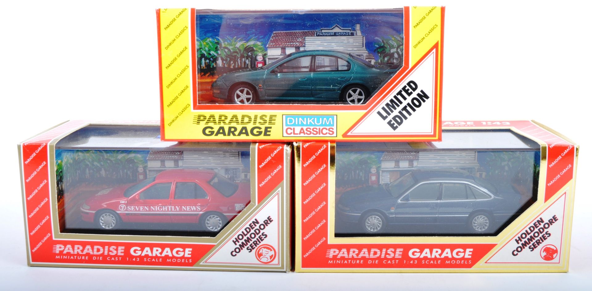 PARADISE GARAGE SERIES TRADE BOX DIECAST MODEL CARS - Bild 2 aus 4