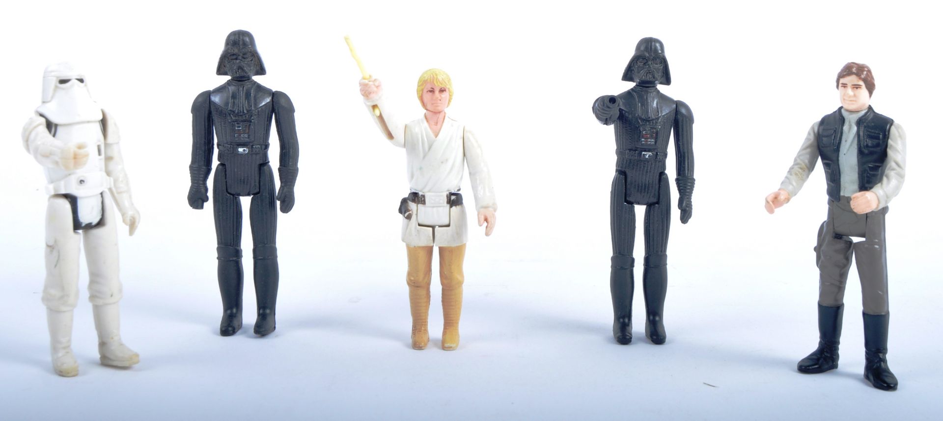 COLLECTION OF ORIGINAL MALITOY / KENNER STARWARS FIGURES