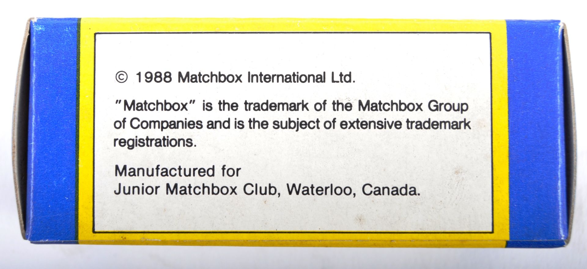 JUNIOR MATCHBOX CLUB VINTAGE PACKAGING - Bild 4 aus 4