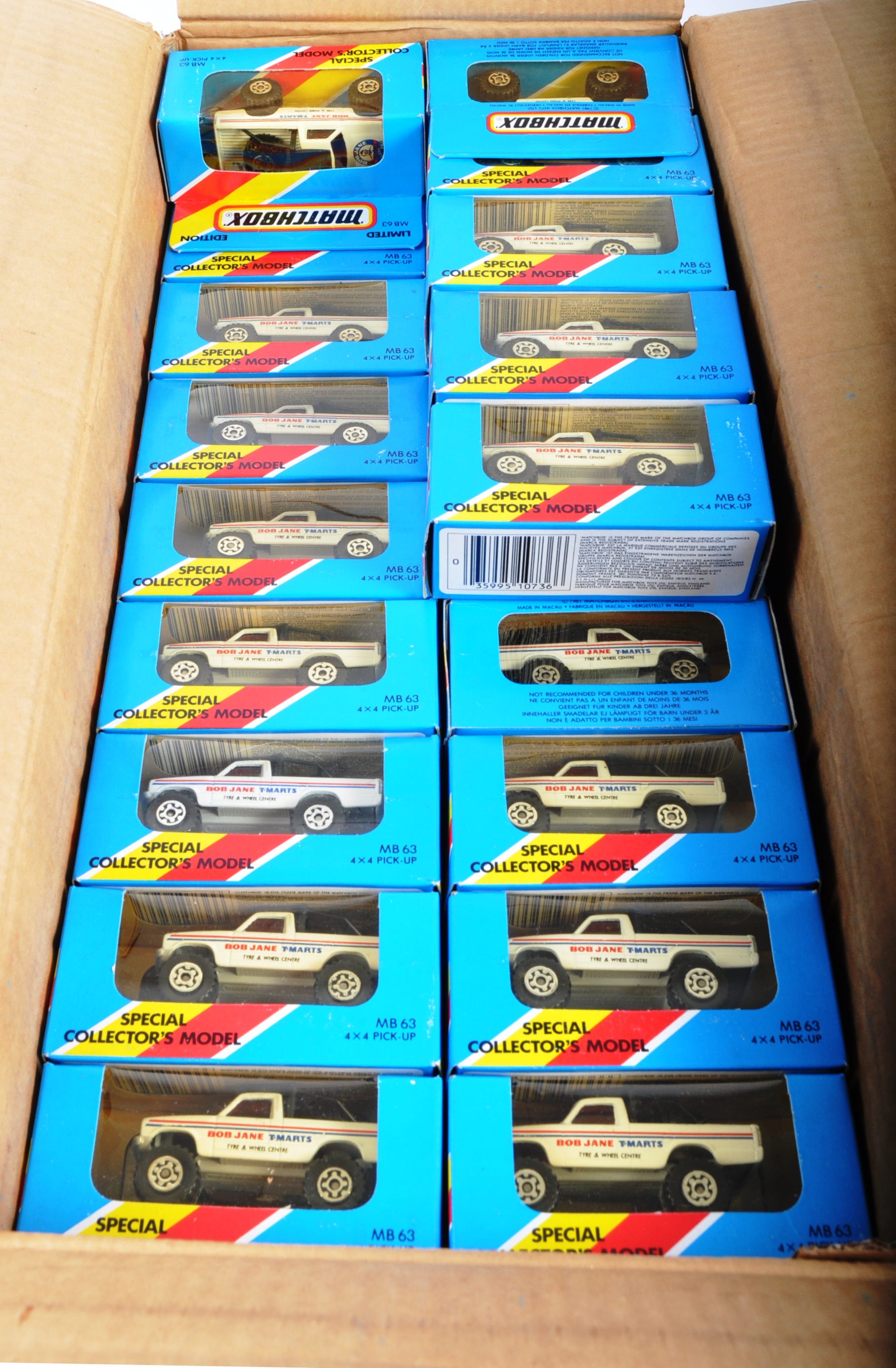 MATCHBOX 1-75 SERIES TRADE BOX DIECAST MODEL CARS