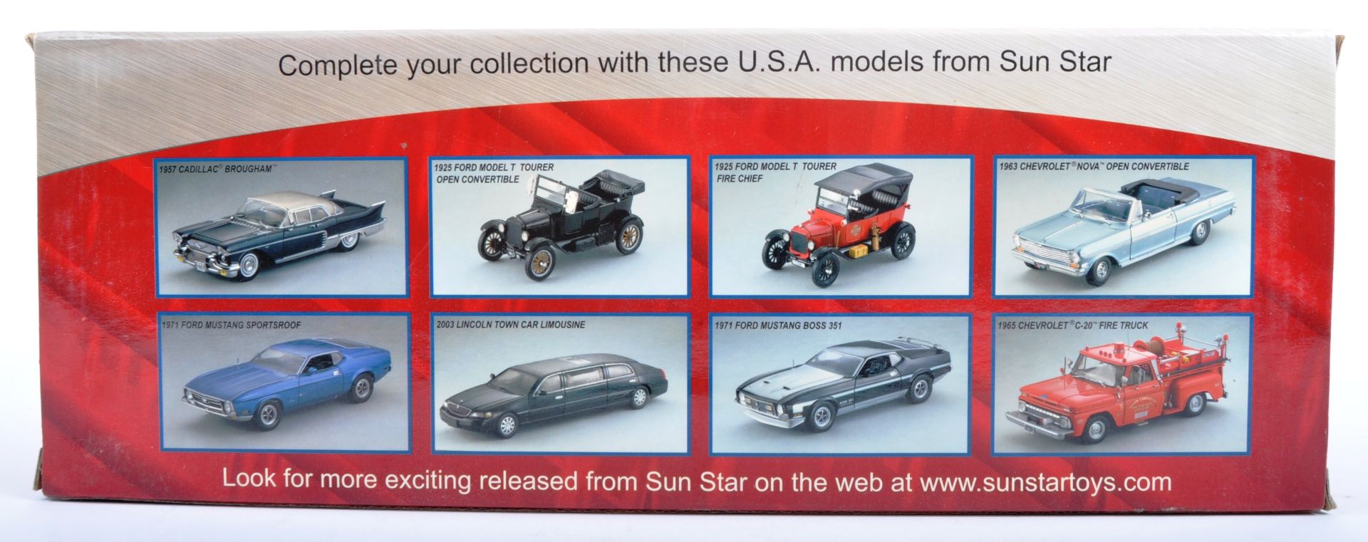 SUN STAR 1/18 SCALE METAL DIECAST MODEL CAR - Image 4 of 4