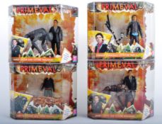 COLLECTION OF CHARACTER MADE PRIMEVAL ACTION FIGURES