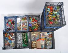 LARGE COLLECTION OF VINTAGE ACTION FIGURES & COLLECTIBLES