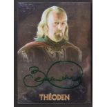 COLLECTION OF BERNARD HILL - LORD OF THE RINGS - TOPPS CARD