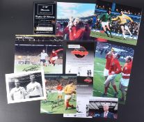 WORLD CUP 1966 / ENGLAND FOOTBALL - COLLECTION OF AUTOGRAPHS