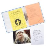 COLLECTION OF BERNARD HILL - LOTR - THE FELLOWSHIP OF THE RING SCRIPT