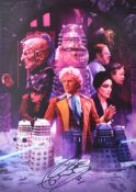 DOCTOR WHO - COLIN BAKER (SIXTH DOCTOR) - SIGNED ARTWORK