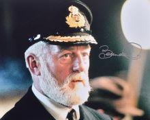 COLLECTION OF BERNARD HILL - TITANIC (1997) - SIGNED PHOTO