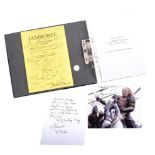 COLLECTION OF BERNARD HILL - LOTR - RETURN OF THE KING (2003) SCRIPT