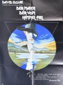 THE MAN WHO FELL TO EARTH (1976) - DAVID BOWIE - ONE SHEET POSTER
