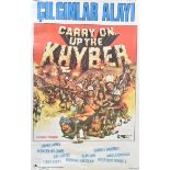 CARRY ON UP THE KHYBER (1968) - ORIGINAL TURKISH ONE SHEET POSTER