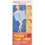 PLEASE TURN OVER (1959) - AUSTRALIAN DAYBILL CINEMA POSTER