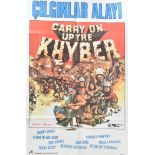CARRY ON UP THE KHYBER (1968) - ORIGINAL TURKISH ONE SHEET POSTER