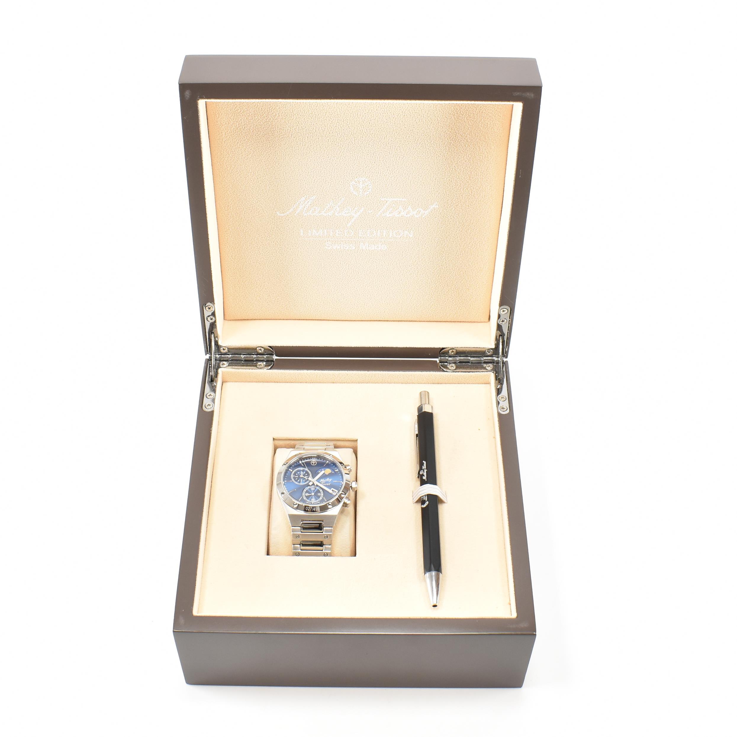 MATHEY - TISSOT LIMITED EDITION STAINLESS STEEL WRIST WATCH - Image 10 of 13