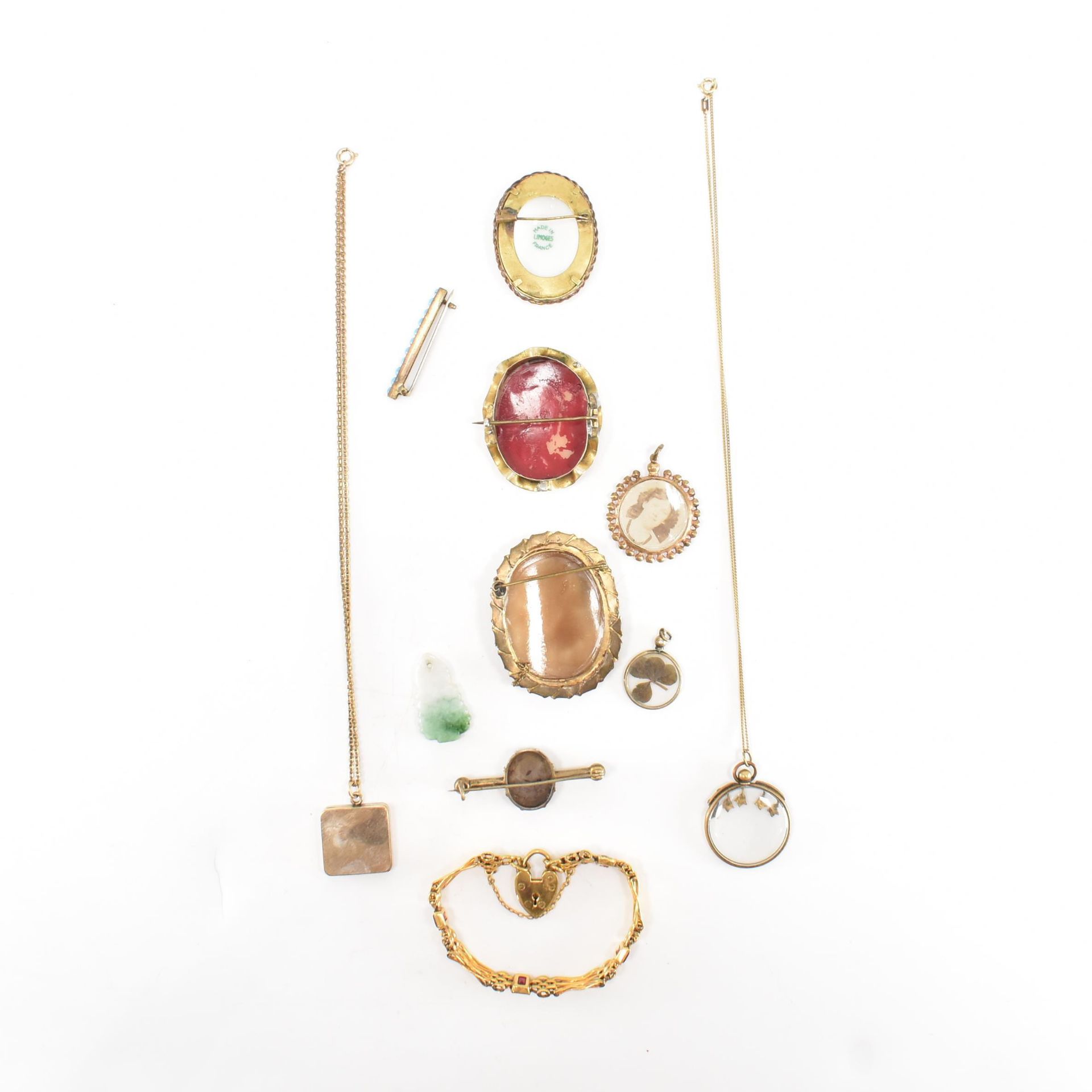 GROUP OF VICTORIAN & LATER JEWELLERY - Image 2 of 2