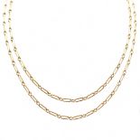 ANTIQUE 15CT GOLD NECKLACE CHAIN