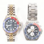 TWO PULSAR 'PEPSI DIAL WRIST WATCHES