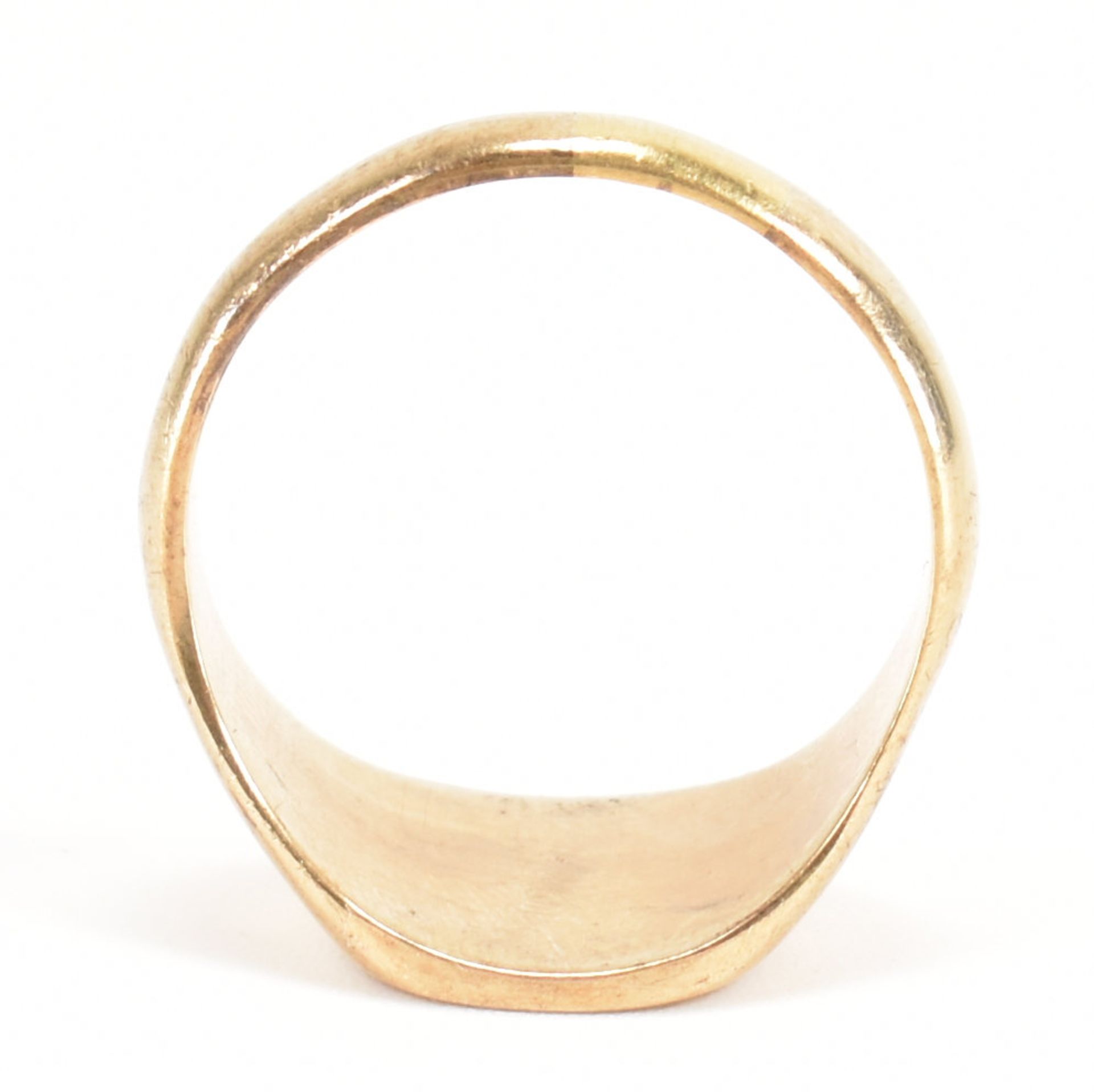 HALLMARKED 9CT GOLD SIGNET RING - Image 7 of 8