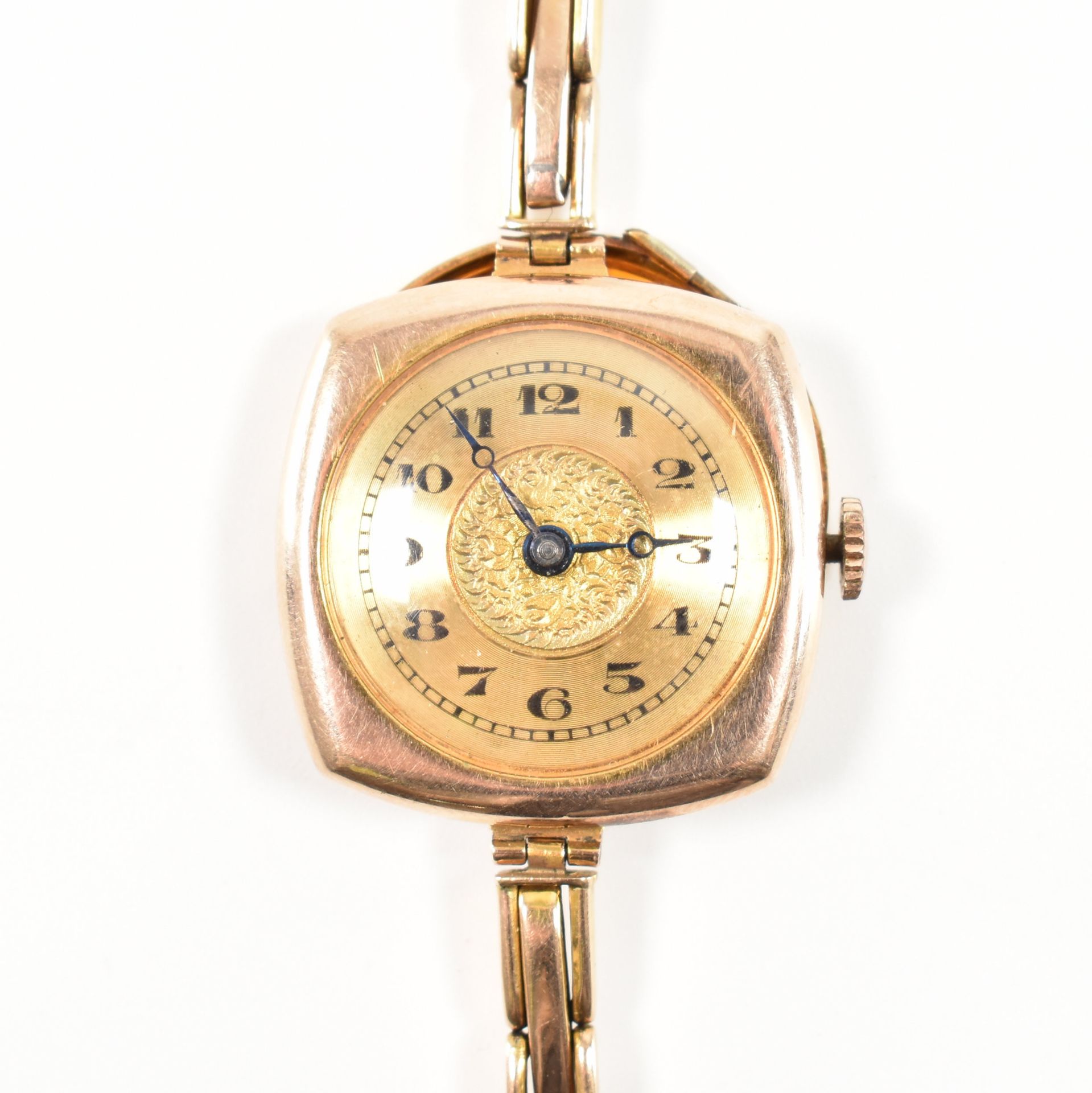 1920S 9CT GOLD HALLMARKED WRIST WATCH - Image 2 of 6