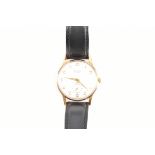 HALLMARKED 9CT GOLD BAUME WRISTWATCH