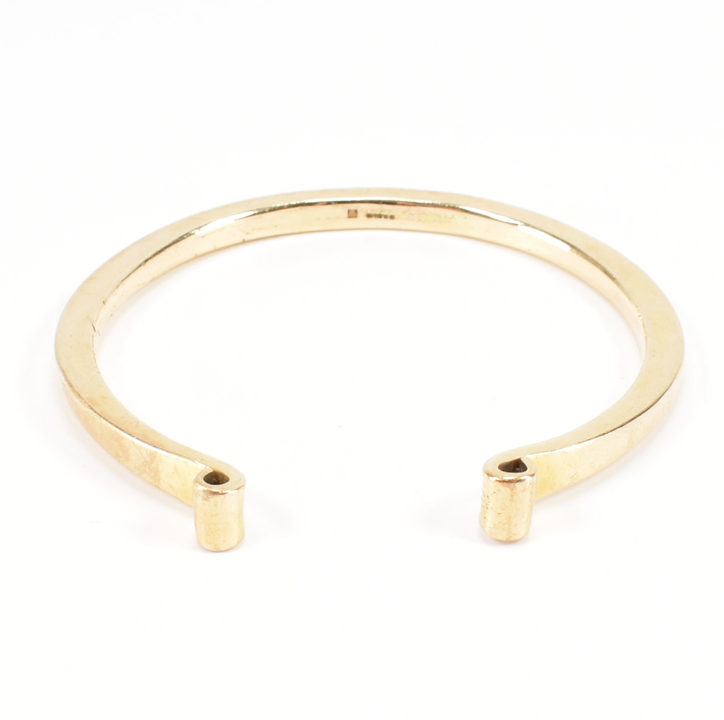 WITHDRAWN HALLMARKED 9CT GOLD ARMLET BANGLE