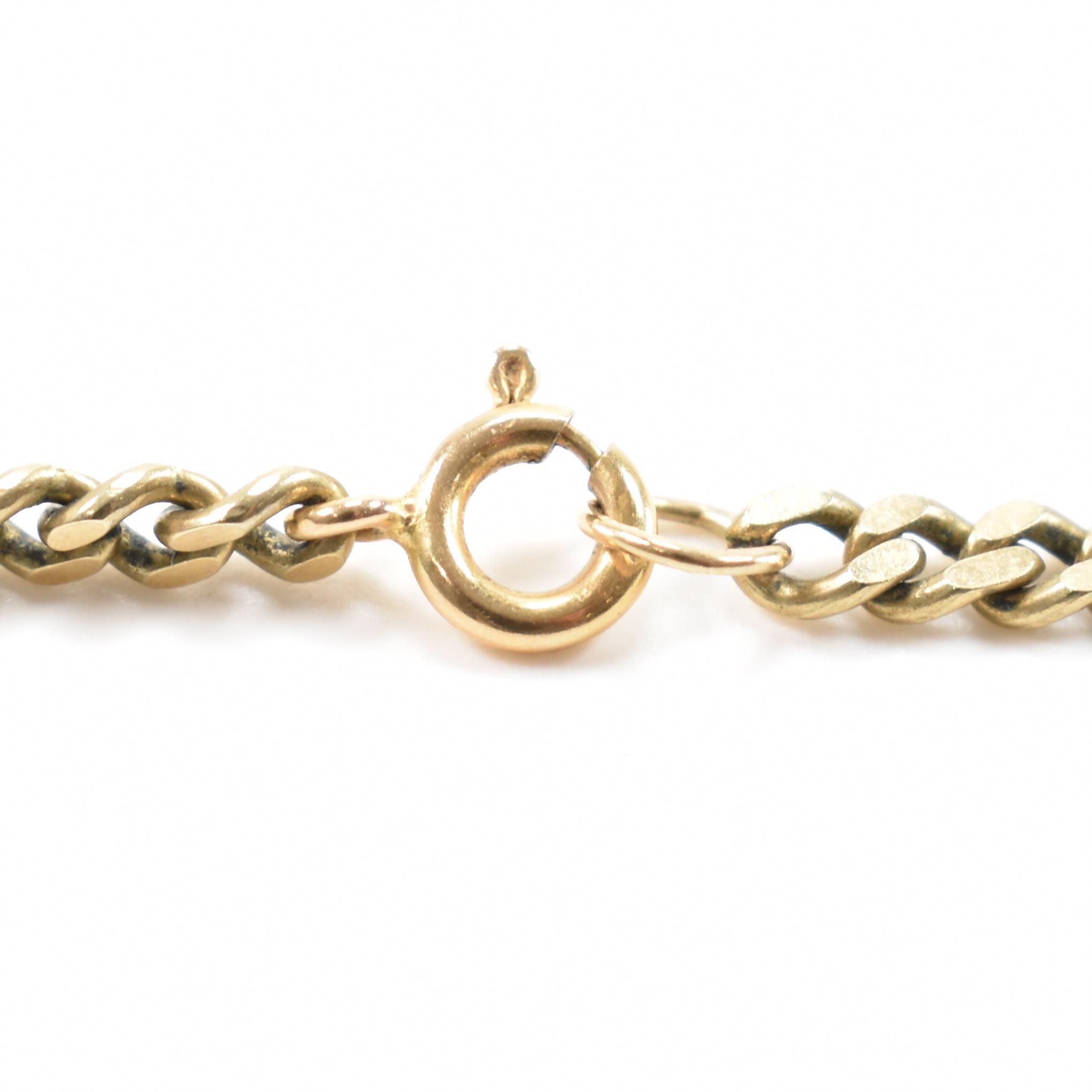 HALLMARKED 9CT GOLD CHAIN NECKLACE - Image 3 of 6