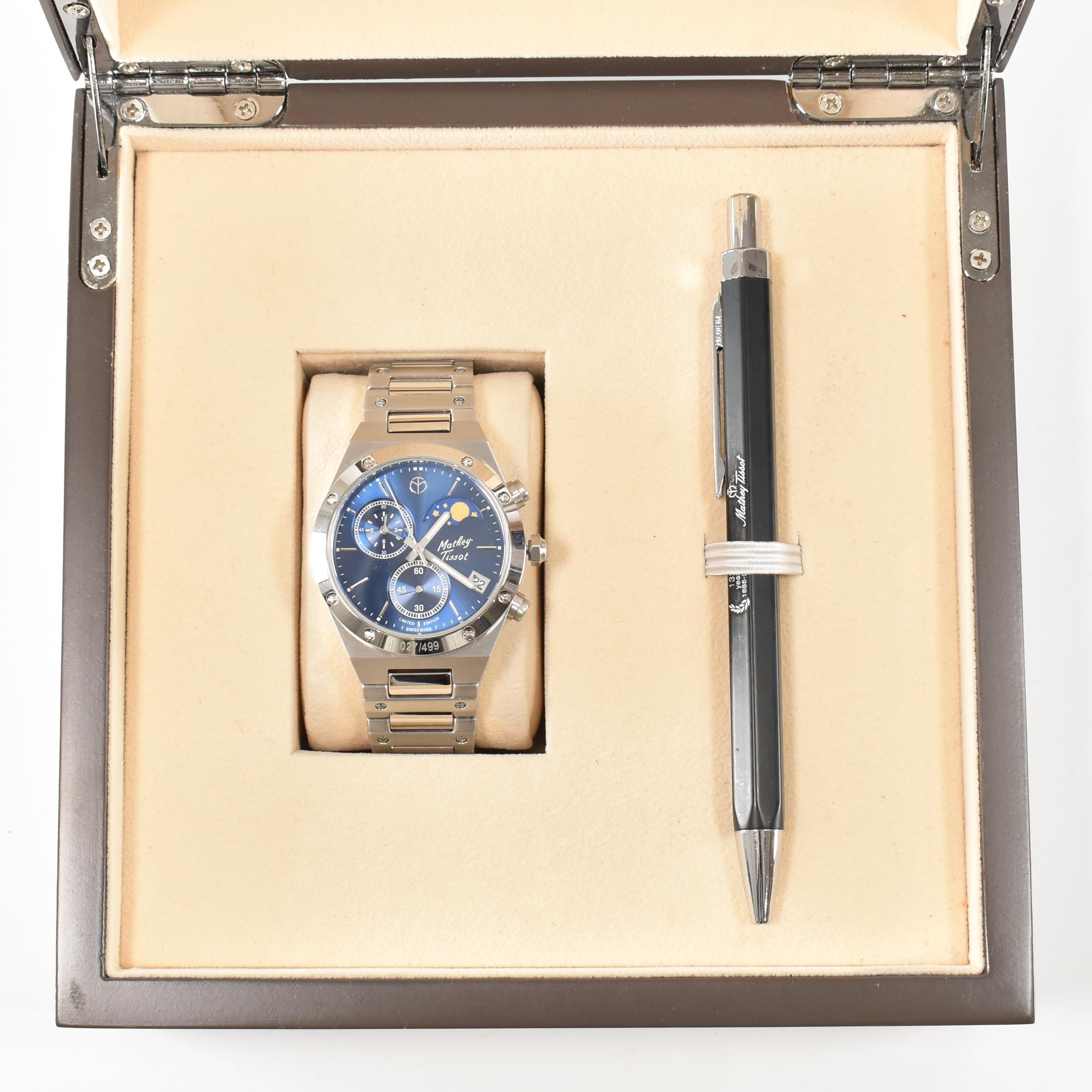 MATHEY - TISSOT LIMITED EDITION STAINLESS STEEL WRIST WATCH - Image 11 of 13