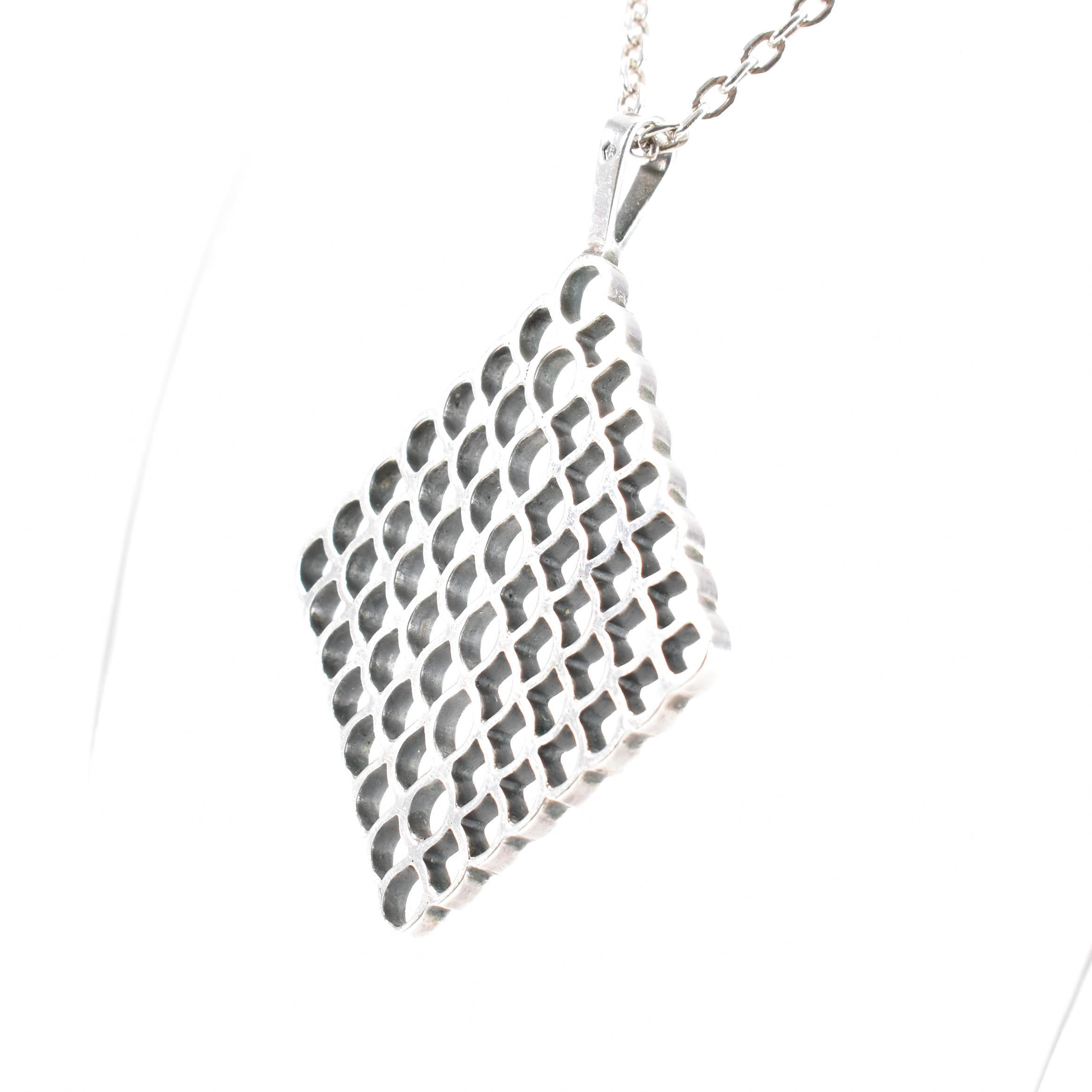 JACK SPENCER - 1970'S SILVER PENDANT NECKLACE - Image 2 of 10