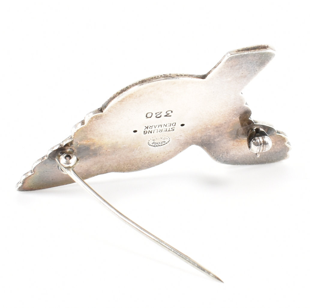 GEORG JENSEN 320 BIRD BROOCH - Image 4 of 6