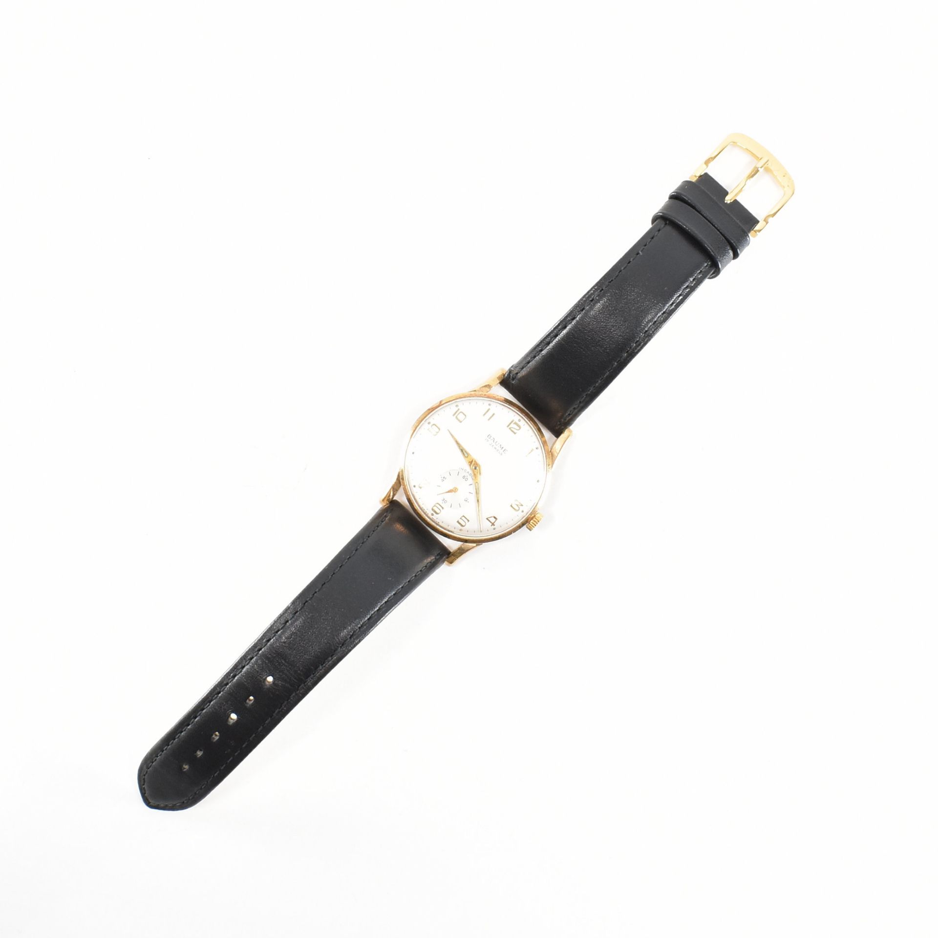 HALLMARKED 9CT GOLD BAUME WRISTWATCH - Image 2 of 5