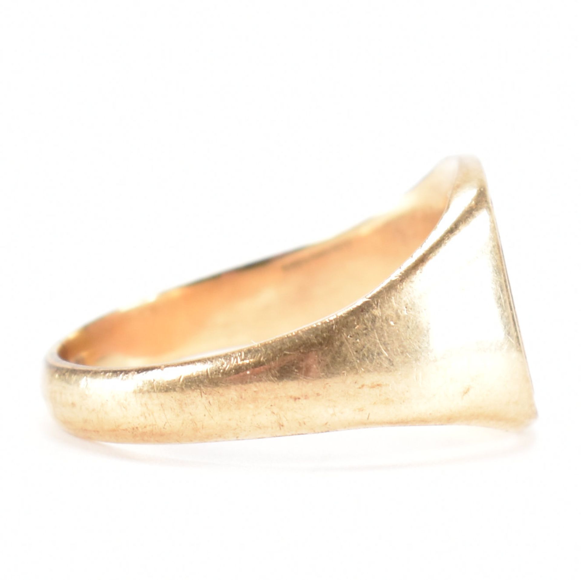 HALLMARKED 9CT GOLD SIGNET RING - Image 5 of 8