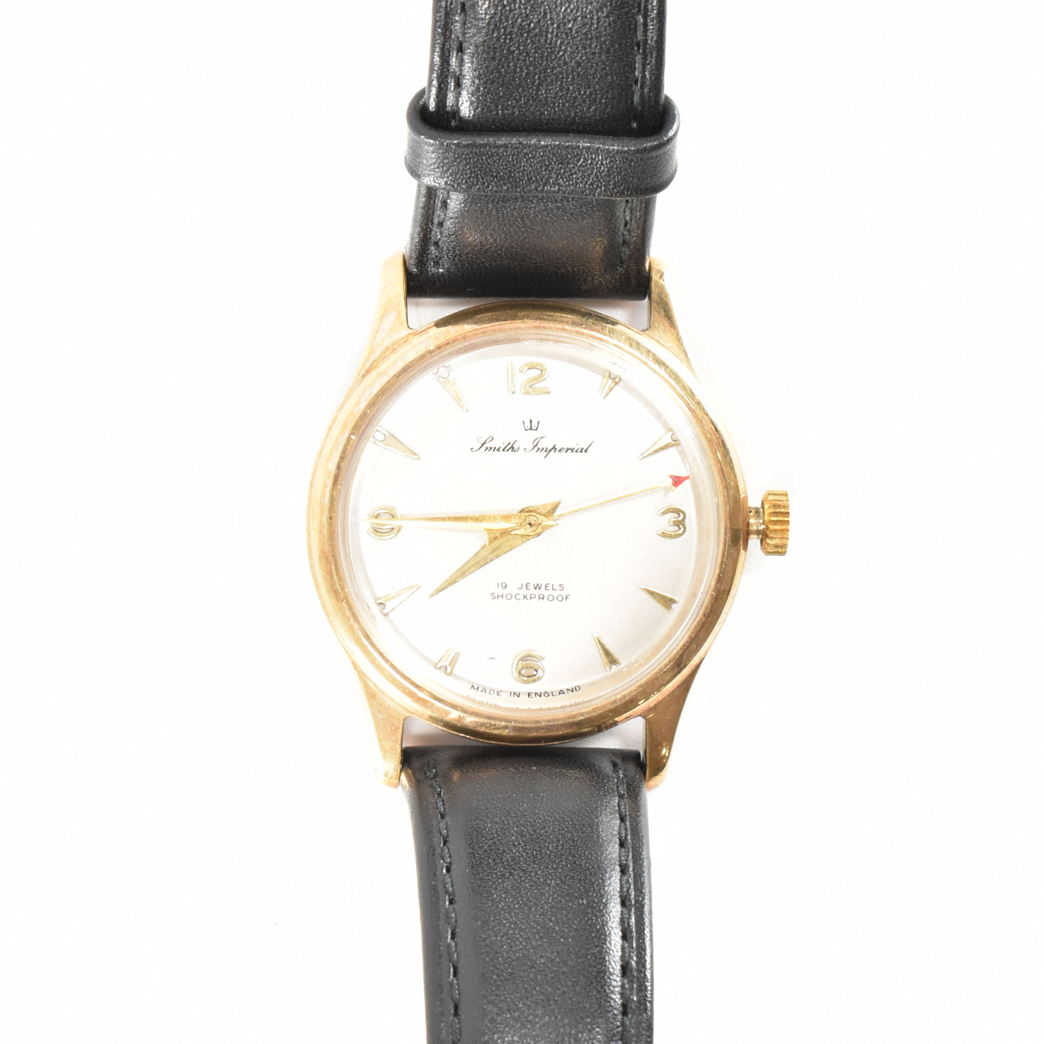 HALLMARKED 9CT GOLD SMITHS IMPERIAL WRISTWATCH