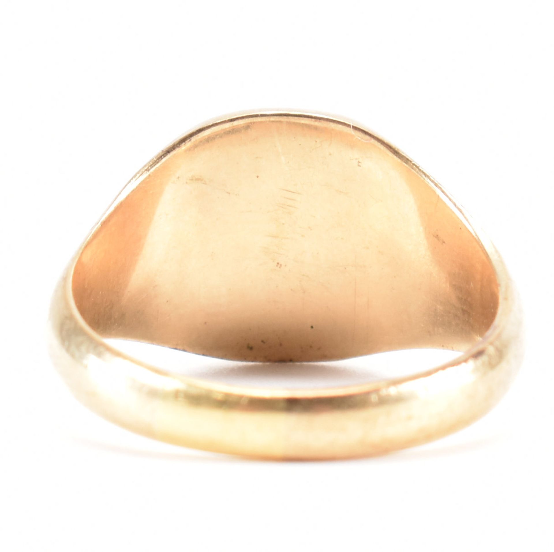 HALLMARKED 9CT GOLD SIGNET RING - Image 3 of 8