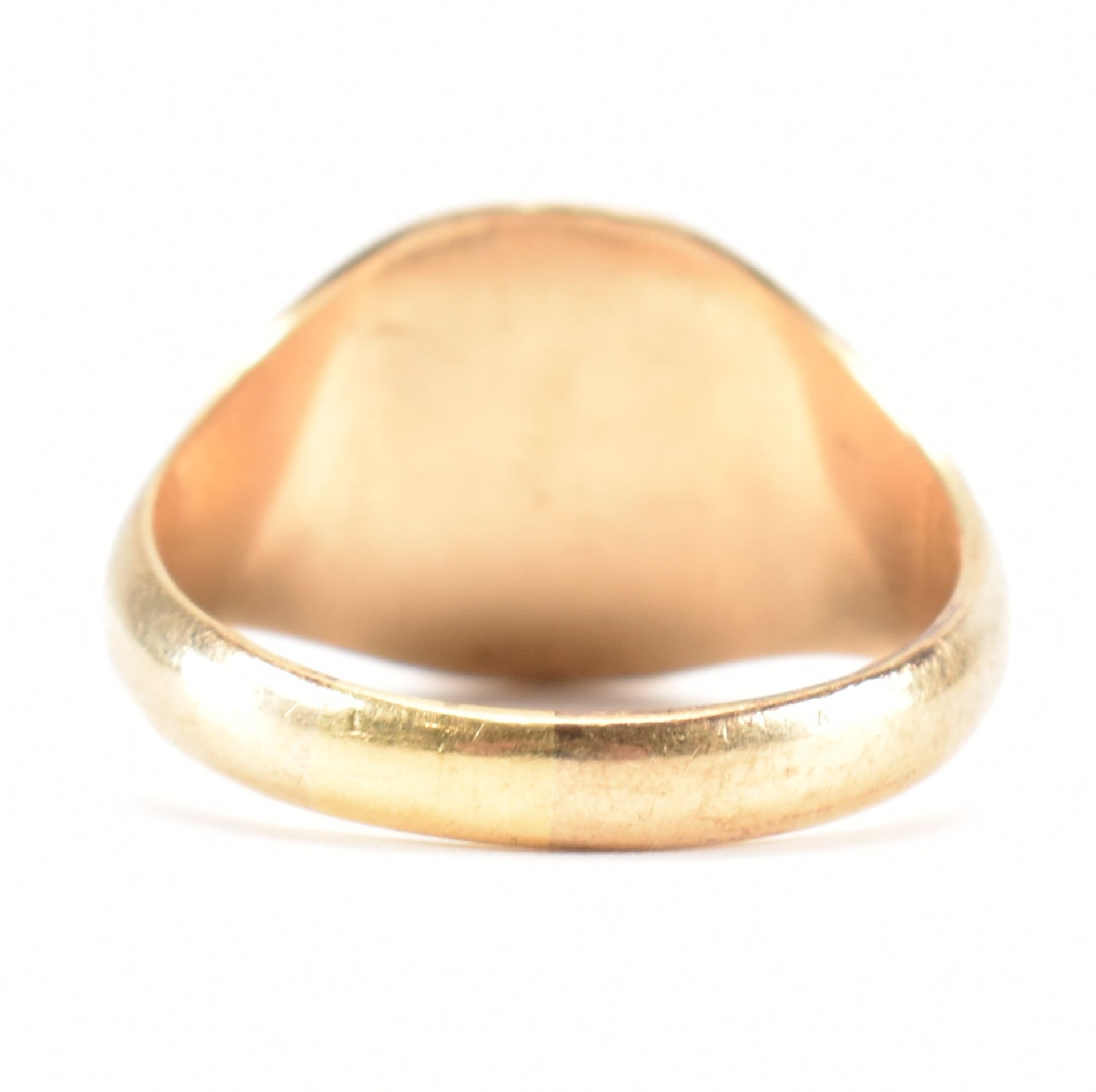 HALLMARKED 9CT GOLD SIGNET RING - Image 4 of 8