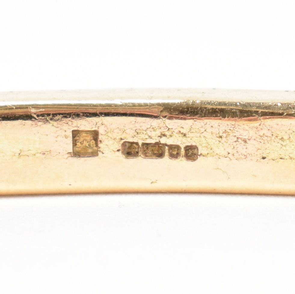 WITHDRAWN HALLMARKED 9CT GOLD ARMLET BANGLE - Image 3 of 5