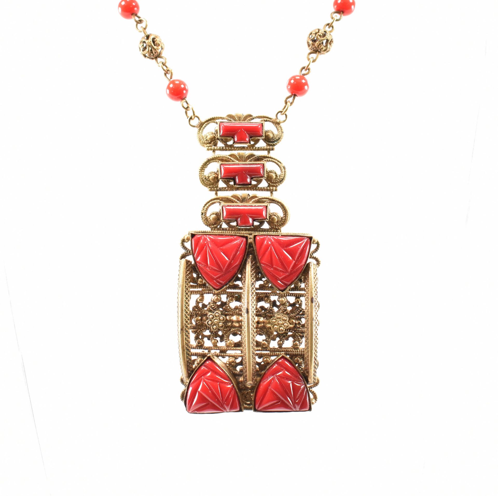 ART DECO MAX NEIGER CZECHOSLOVAKIAN NECKLACE