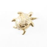 HALLMARKED 9CT GOLD TURTLE PENDANT CHARM