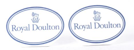 ROYAL DOULTON - COLLECTOR'S PLAQUES – FROM A PRIVATE COLLECTION